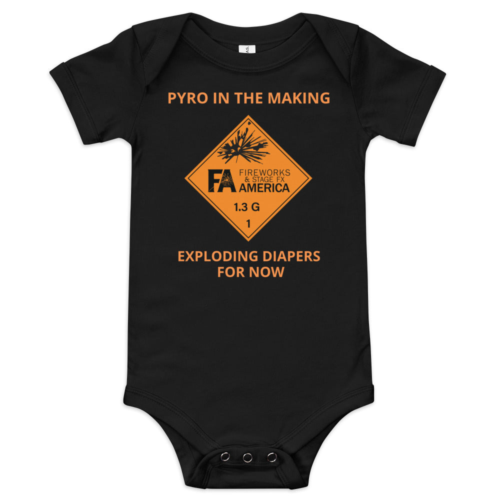 Baby Onesie w/ "Exploding"